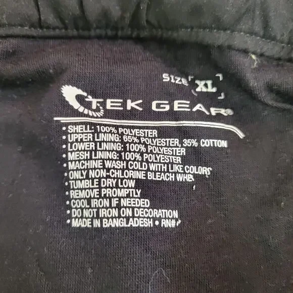 Tek Gear XL Black & Pink 2-Piece Athletic Set - Picture 7 of 8